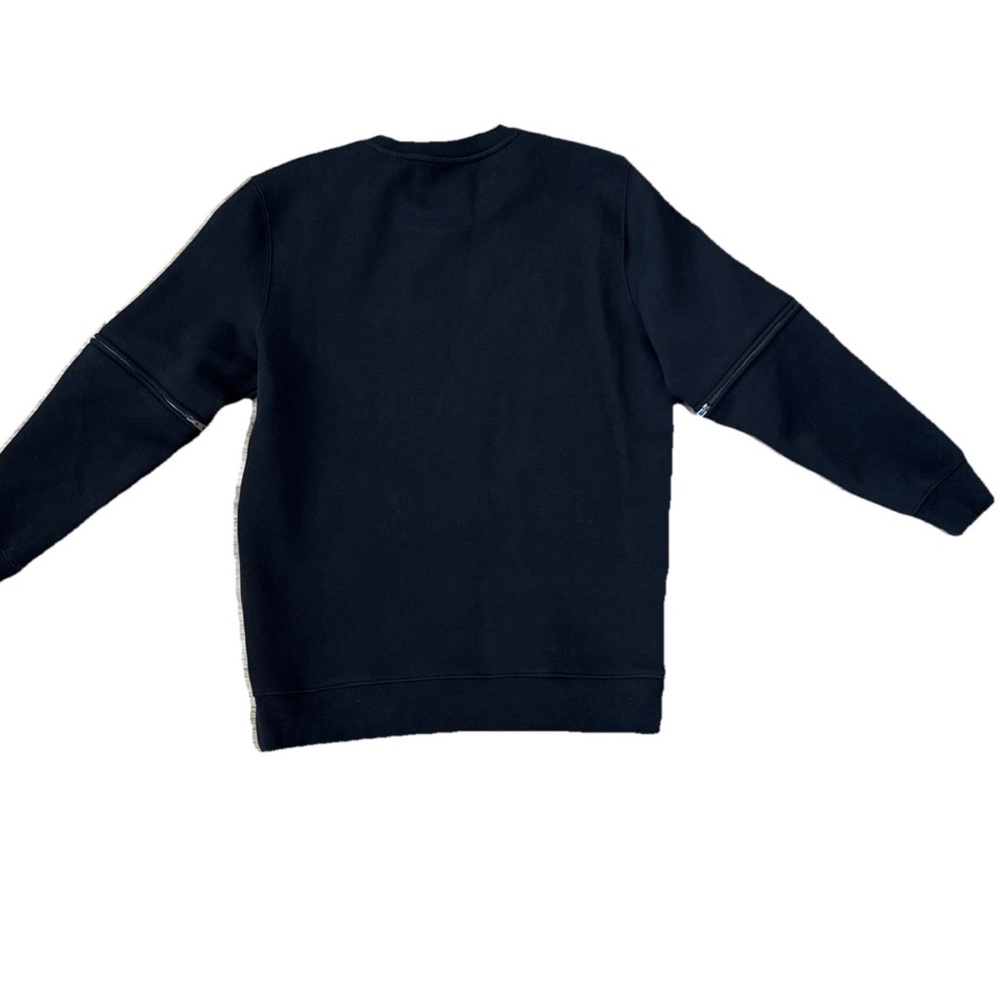 Fendi Monster Black Sweatshirt Zip Sleeves Women’s Large NEW W/O Tags Rare $980 - Picture 4 of 9